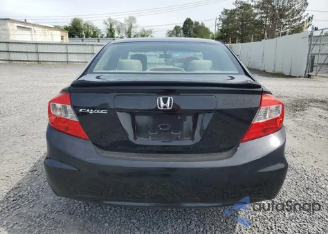 2012 Honda Civic Ex z USA, uszkodzony, nr VIN 19XFB2F89CE352051